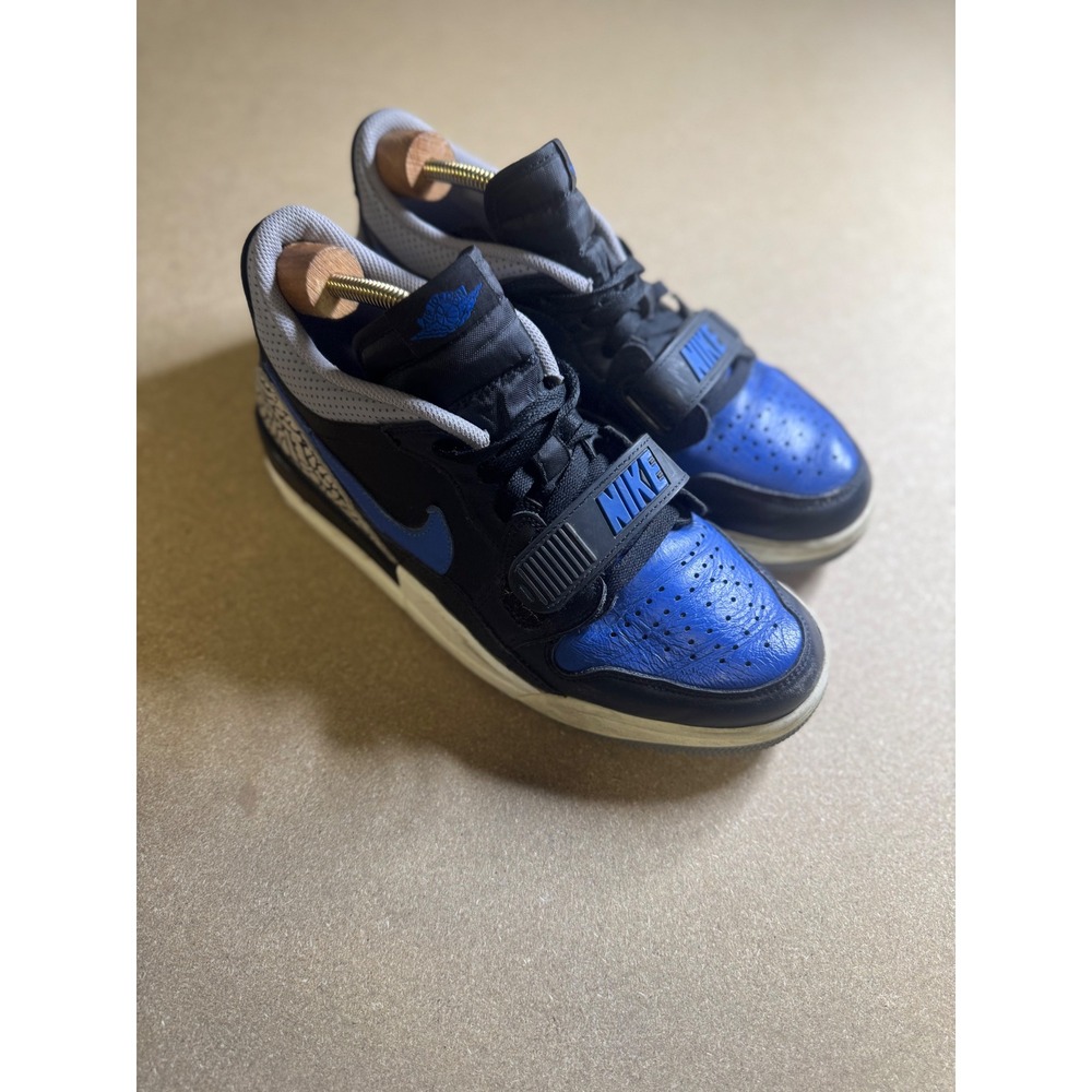 Jordan Legacy 312 Low Black‎ Royal Blue Sneakers CD7069-041 Mens Size 9